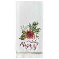 Holiday Magic And Cheer Dishtowel - Set of 6 Park Designs - The Fox Decor