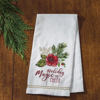 Holiday Magic And Cheer Dishtowel - Set of 6 Park Designs - The Fox Decor
