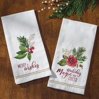 Holiday Magic And Cheer Dishtowel - Set of 6 Park Designs - The Fox Decor