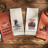 Better In Cowboy Boots Dishtowels - Set of 6 Park Designs - The Fox Decor
