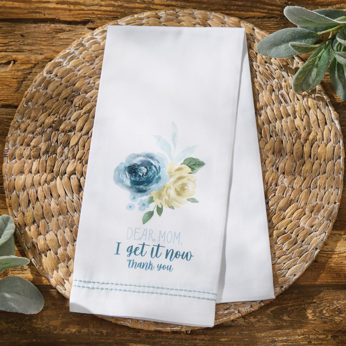 Dear Mom Decorative Dishtowel - Set of 6 Park Designs - The Fox Decor