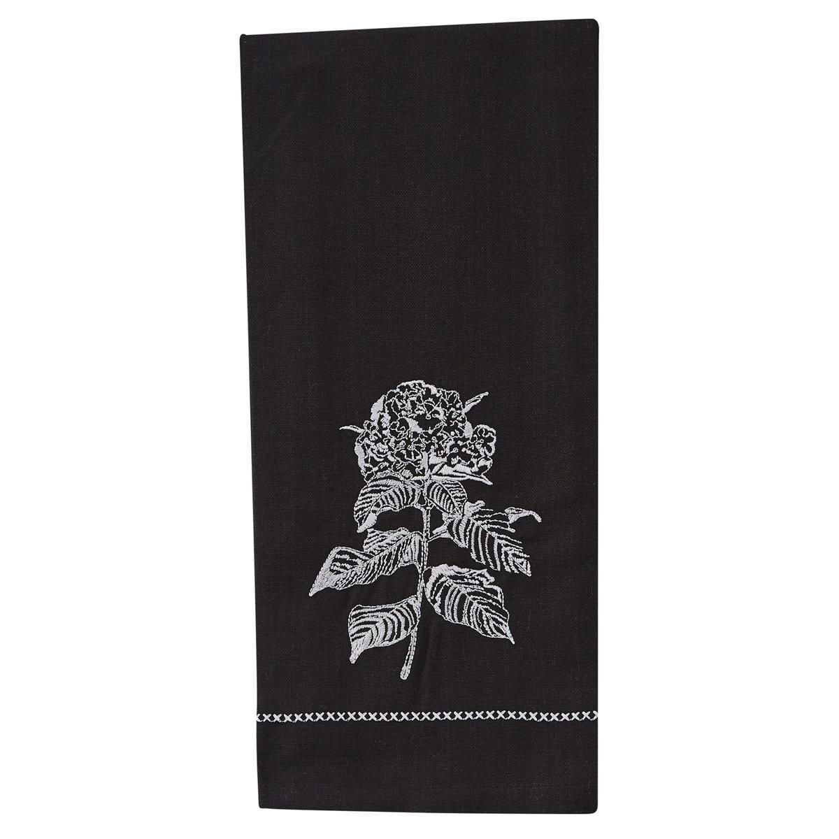 Hydrangea Embroidered Dishtowel - Set of 6 Park Designs - The Fox Decor