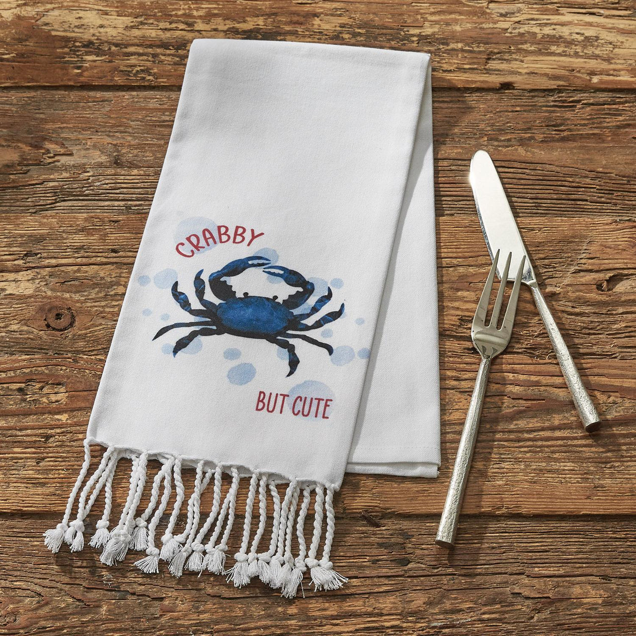Crabby Decorative Dishtowel - Set of 6 Park Designs - The Fox Decor