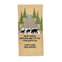 Your Own Asphalt Dishtowel - Set of 6 Park Designs - The Fox Decor