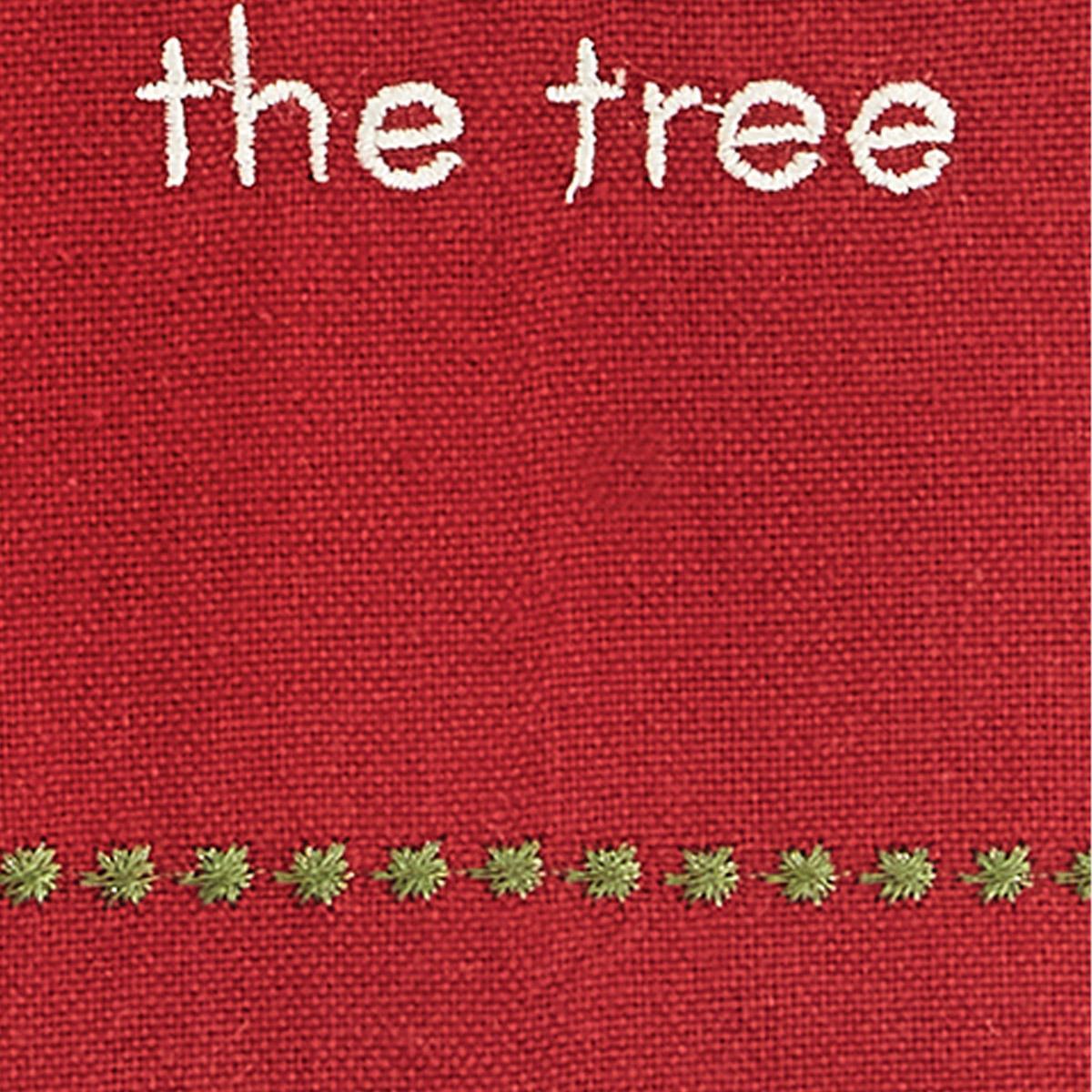 Dear Santa Leave Card Sentiment Dishtowel - Set of 2 Park Designs - The Fox Decor