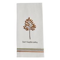Don'T Stop Beleafing Decorative Dishtowel - Set of 2 Park Designs - The Fox Decor