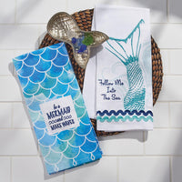 Into The Sea Decorative Dishtowel - Set of 2 Park Designs - The Fox Decor