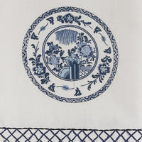 Chinois Printed/Embroidered Plate Dishtowels - set of 2 Park Designs - The Fox Decor