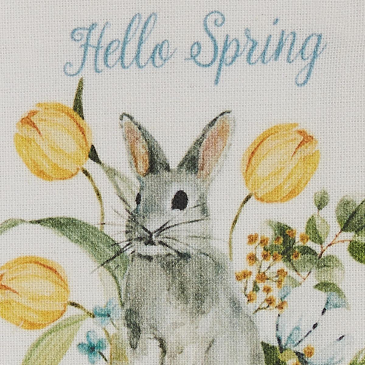 Hello Spring Printed Dishtowel - Set of 2 Park Designs - The Fox Decor
