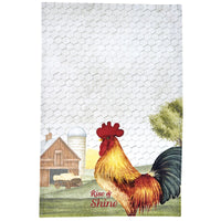 Rise And Shine Printed Dishtowel - The Fox Decor