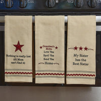 Best Sister Dishtowels - Park Designs - The Fox Decor