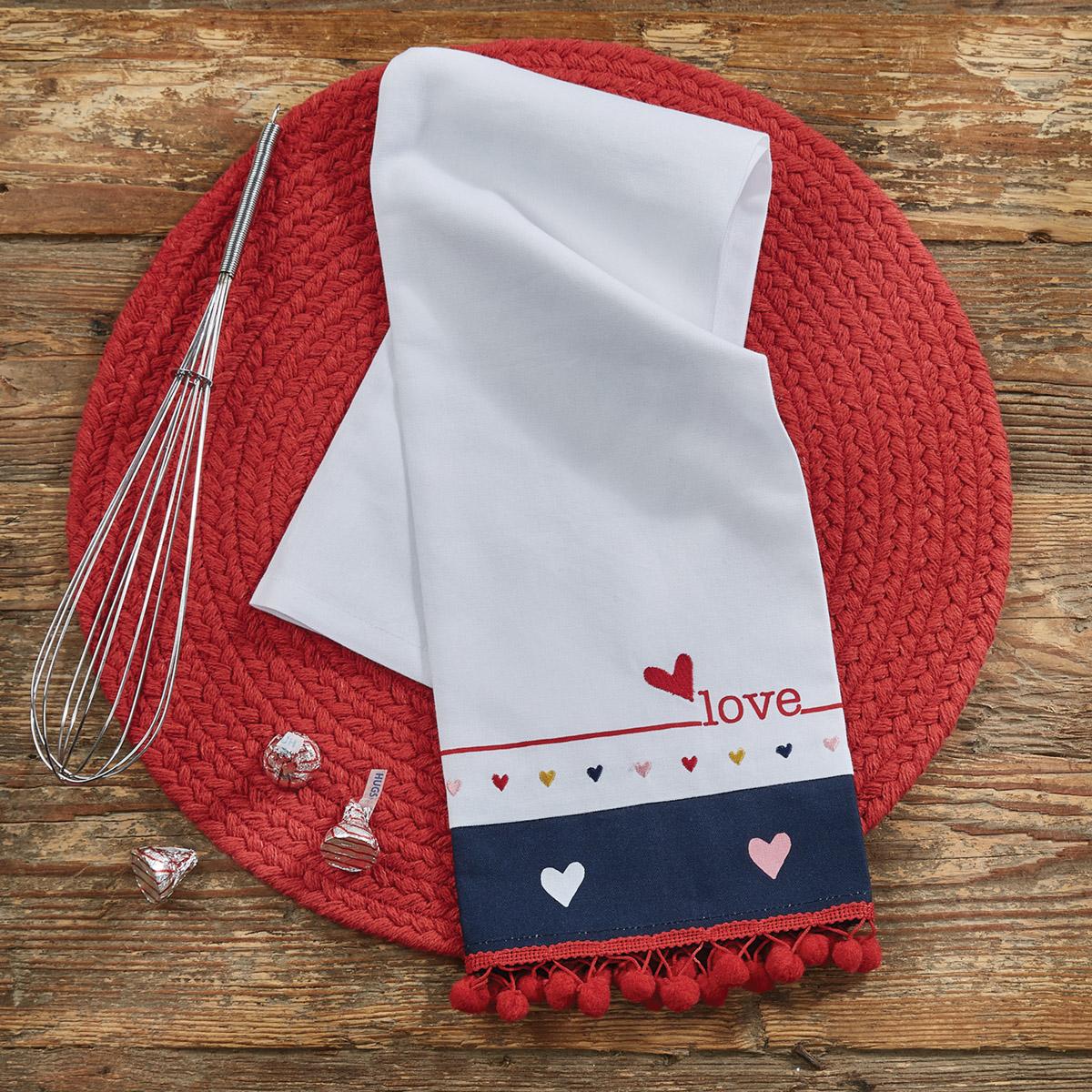 Love Decorative Dishtowel - The Fox Decor