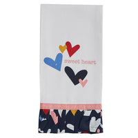 Sweet Heart Decorative Dishtowel - The Fox Decor