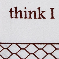 Lord, Help Me Flour Sack Printed Dishtowel - The Fox Decor