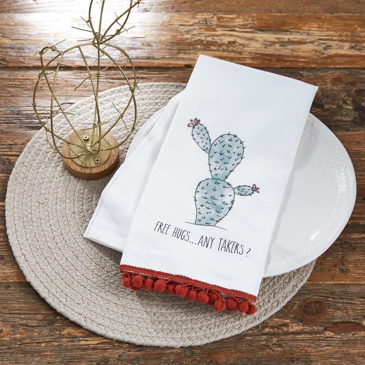 Free Hugs Printed Dishtowel - Set of 2 Park Designs - The Fox Decor