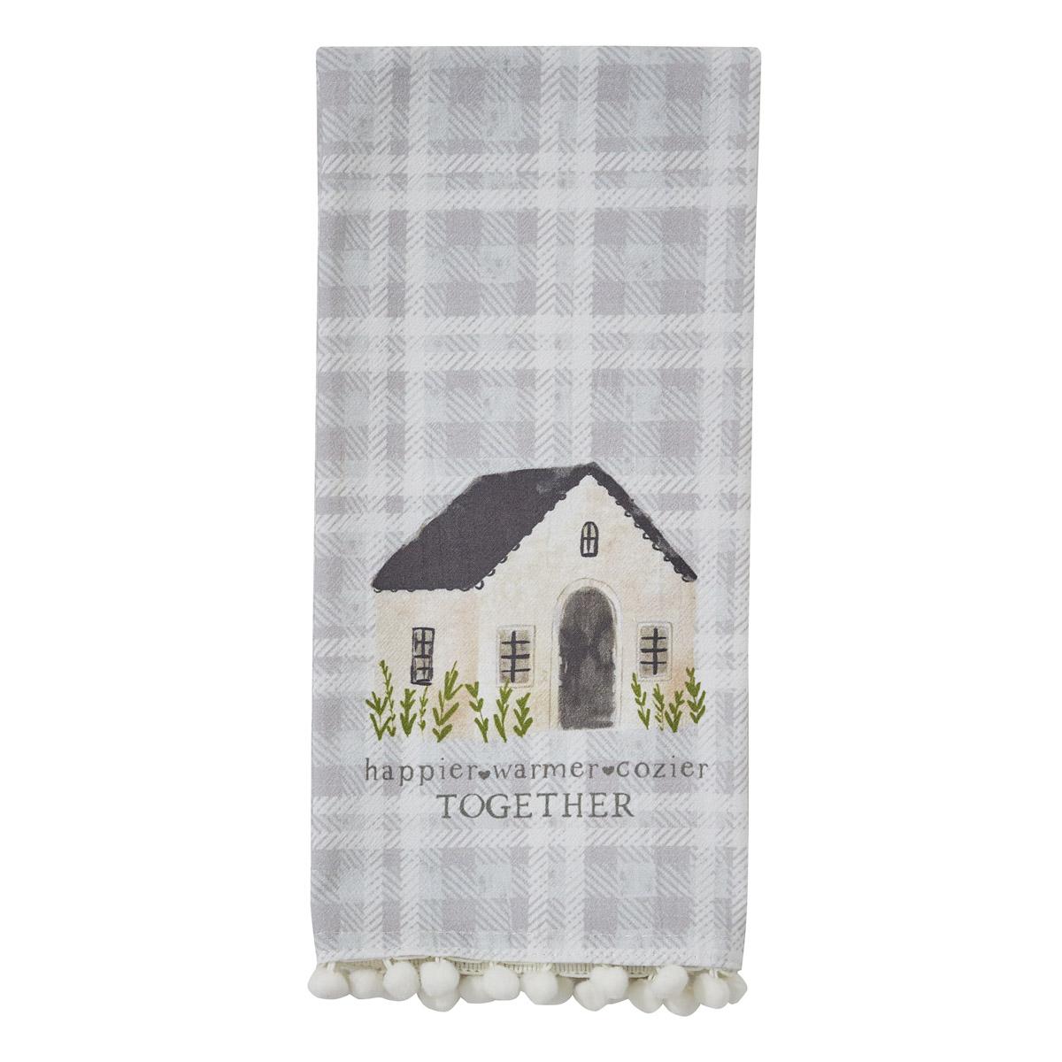 Together Flour Sack Printed Dishtowel - The Fox Decor