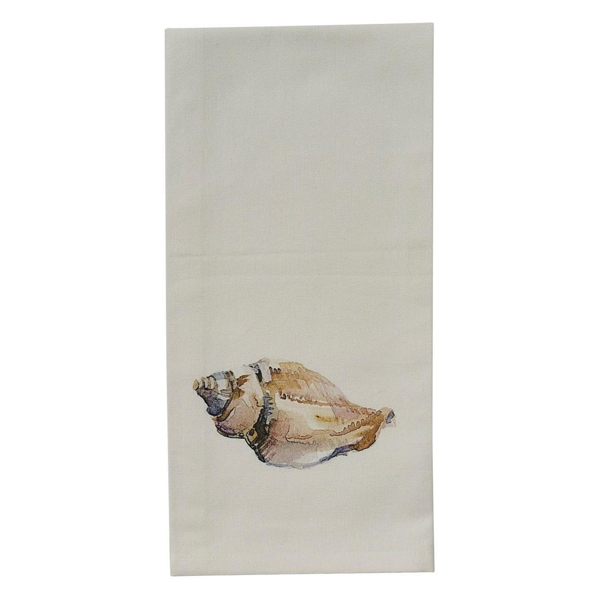 Shore Conch Dishtowel - The Fox Decor