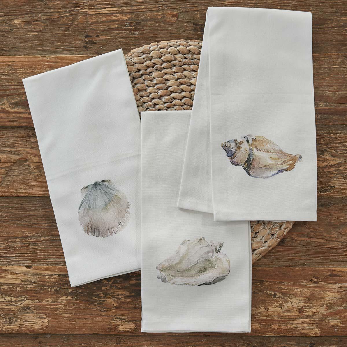 Shore Conch Dishtowel - The Fox Decor
