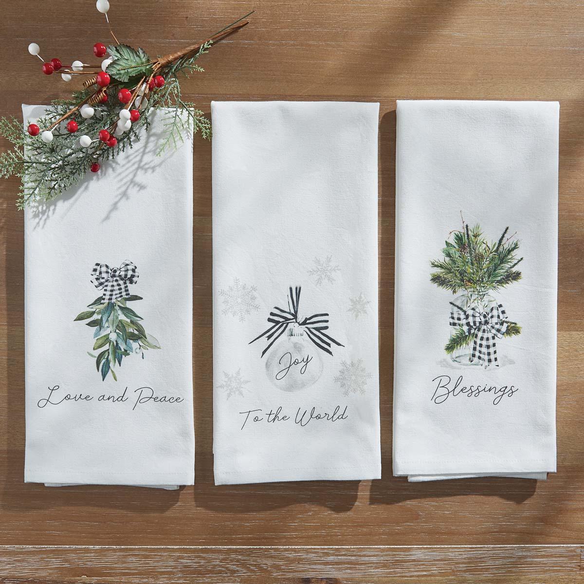 Blessings Dishtowels - Set of 2 Park Designs