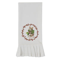 Farmhouse Mouse Printed Embroidered Flour Sack Dishtowel - Set of 2 Park Designs - The Fox Decor