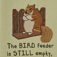 Thumbnail for Bird Feeder's Still Empty Embroidered Dishtowels - Set of 2 Park Designs