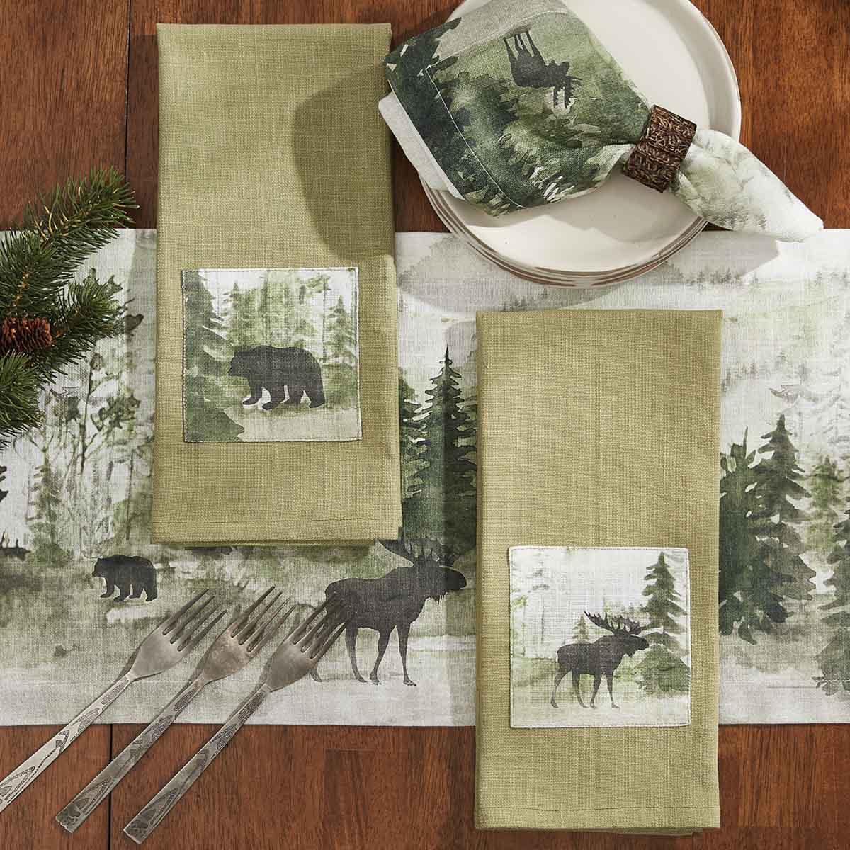 Watercolor Moose - The Fox Decor