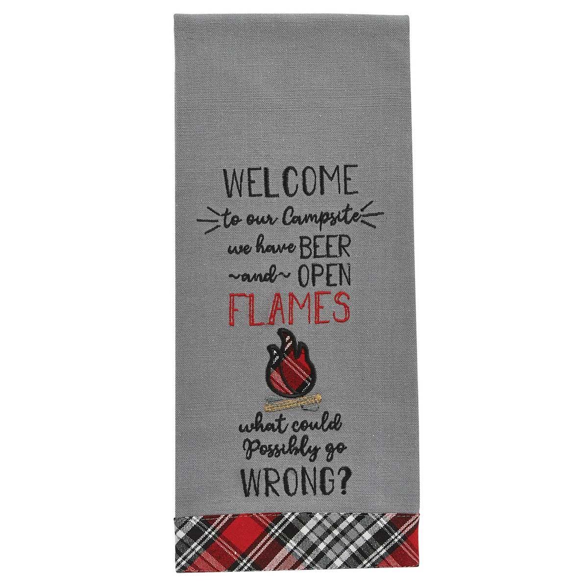 Beer And Open Flames dishtowels - Park Designs - The Fox Decor