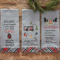 Beer And Open Flames dishtowels - Park Designs - The Fox Decor