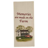Memories On Farm Dishtowel - The Fox Decor