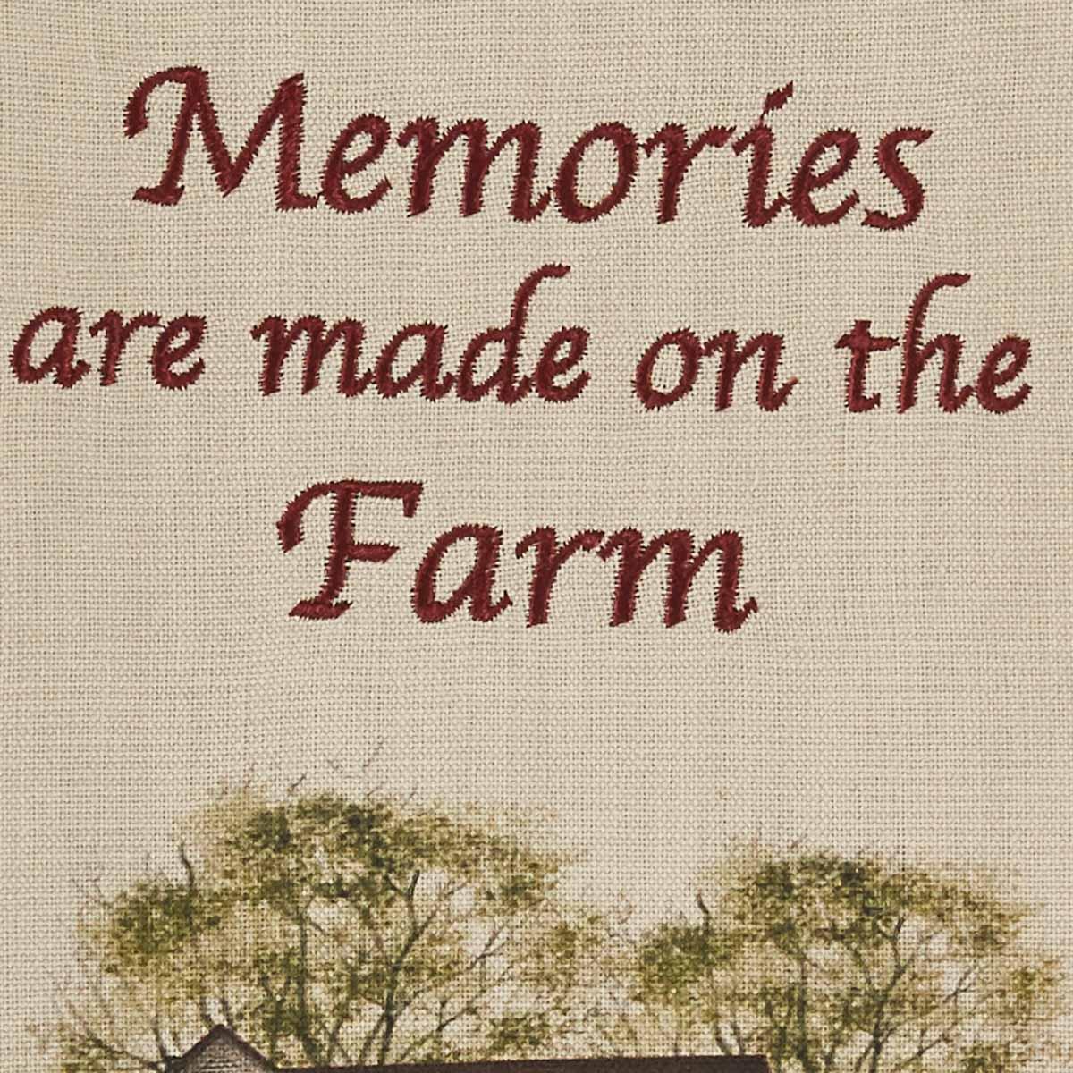 Memories On Farm Dishtowel - The Fox Decor