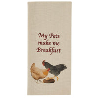 My Pets Dishtowel - The Fox Decor