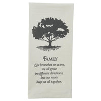 Family Tree Printed Dishtowel - Set of 3 Park Designs - The Fox Decor