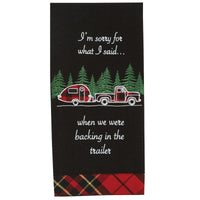 I'M Sorry Appliqued Dishtowel - Set of 2 Park Designs - The Fox Decor