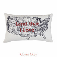 Land That I Love Pillow Cover - 12X20 Set of 2 Park Designs - The Fox Decor