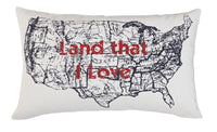 Land That I Love Pillow Cover - 12X20 Set of 2 Park Designs - The Fox Decor