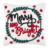 Thumbnail for Black Plaid Merry & Bright Pillow 18x18