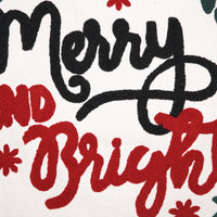 Thumbnail for Black Plaid Merry & Bright Pillow 18x18