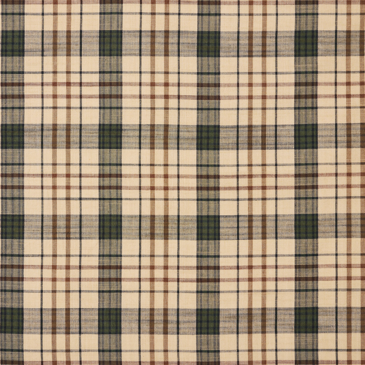 Cider Mill Plaid Prairie Long Panel Set of 2 84x36x18 - The Fox Decor