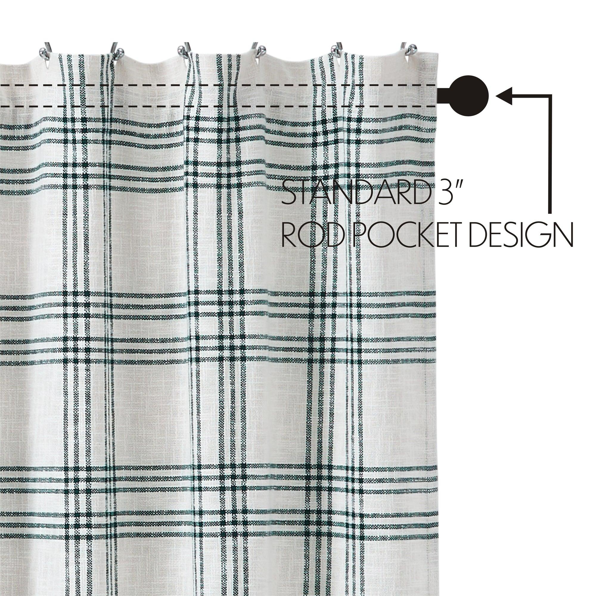 Pine Grove Plaid Shower Curtain 72x72 VHC Brands - The Fox Decor