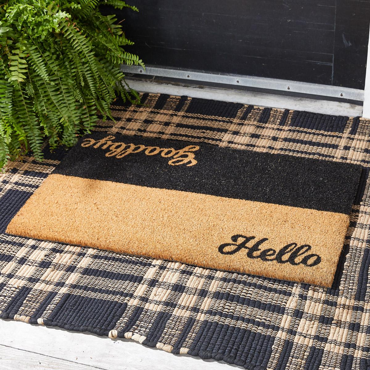 Hello/Goodbye Doormat - Park Designs