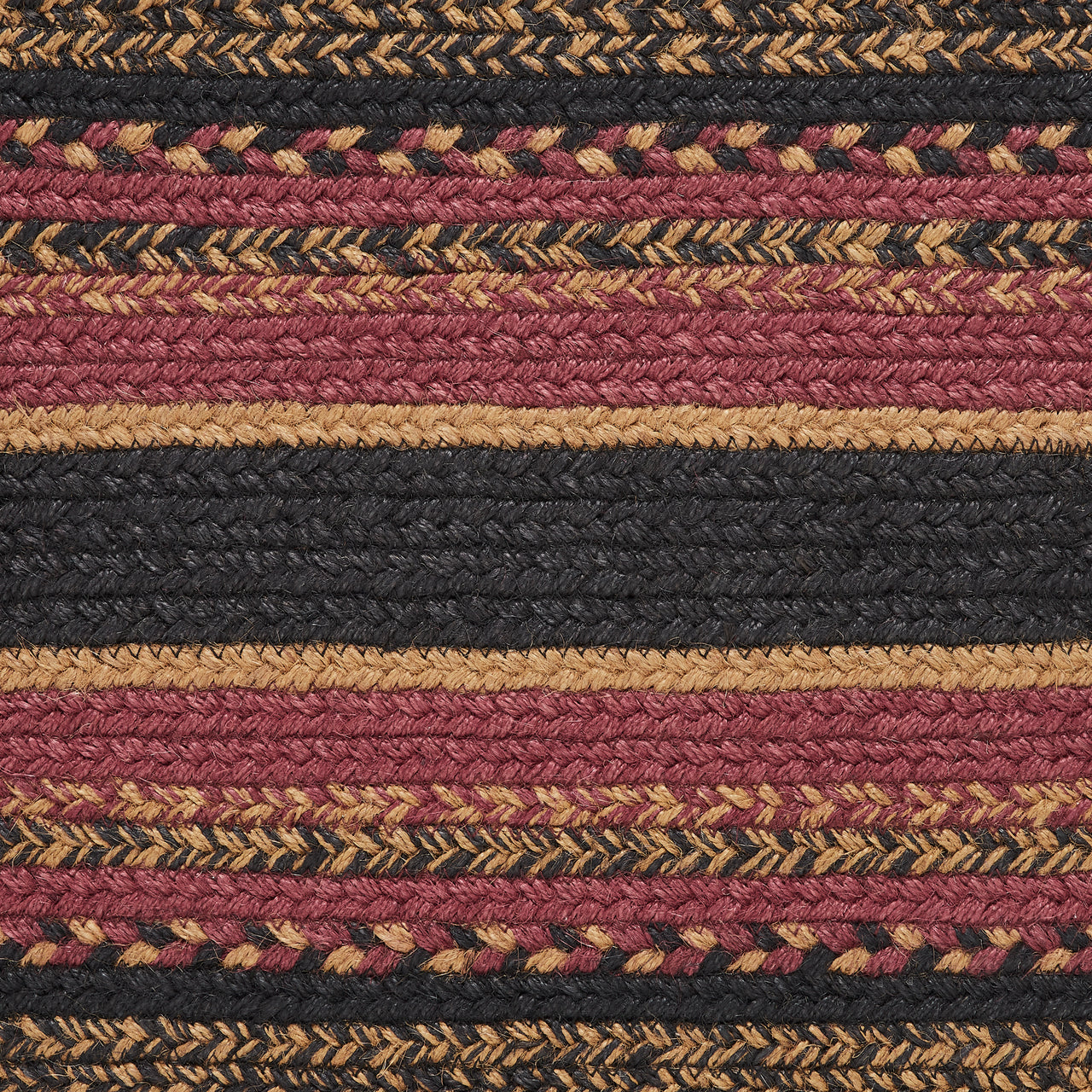 Heritage Farms Jute Braided Rug Oval 20"x30" VHC Brands - The Fox Decor
