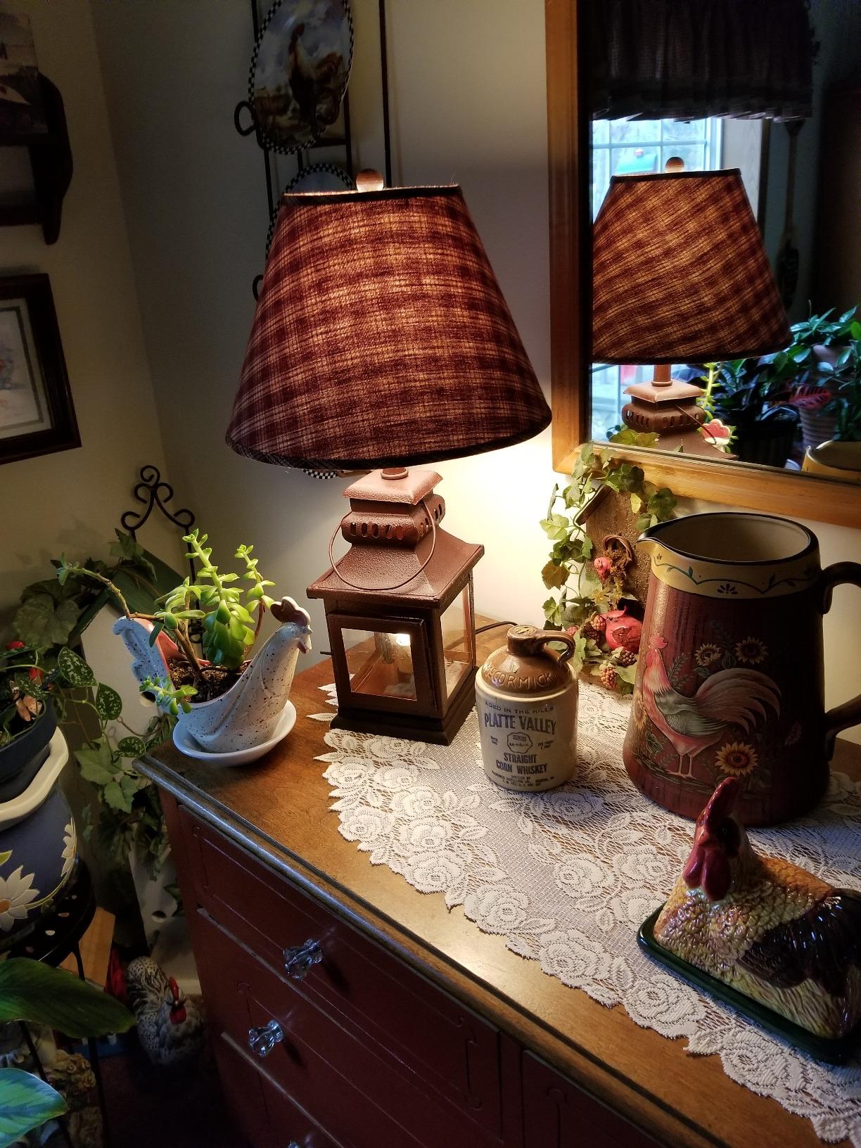 Iron Lantern Lamp - Red Park Designs