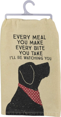 I'll Be Watching You Kitchen Dish Towel