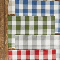 Wicklow Check Sage Placemats - Backed Set of 6 Park Designs - The Fox Decor