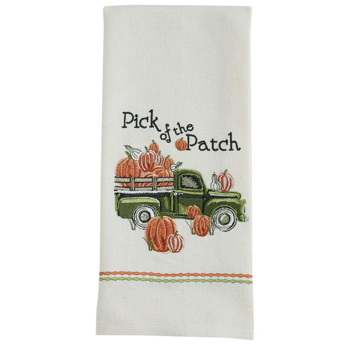 Pick Of The Patch Embroidered Dishtowel - The Fox Decor