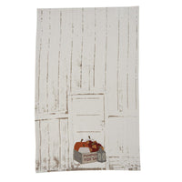 Crate And Pumpkins Embroidered Dishtowel - Set of 2 Park Designs - The Fox Decor