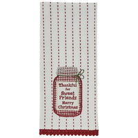 Sweet Friends Applique Dishtowel - The Fox Decor