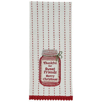 Sweet Friends Applique Dishtowel - The Fox Decor