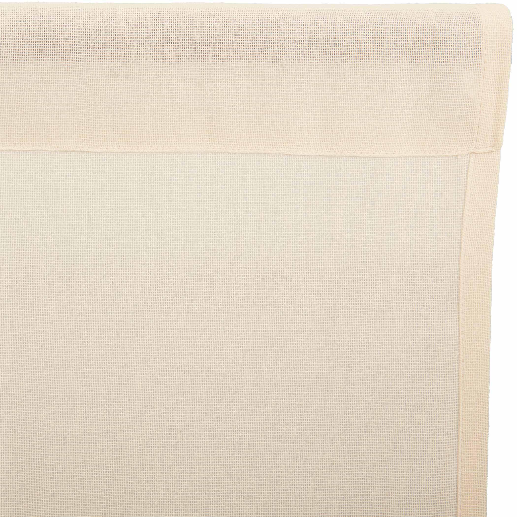 Tobacco Cloth Natural Swag Fringed Set of 2 36x36x16 - The Fox Decor