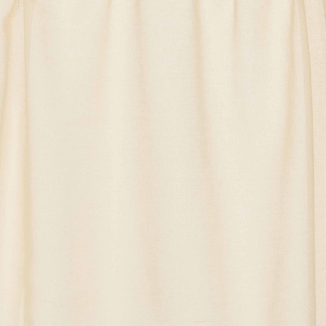 Tobacco Cloth Natural Valance Curtain Fringed 16x72 - The Fox Decor